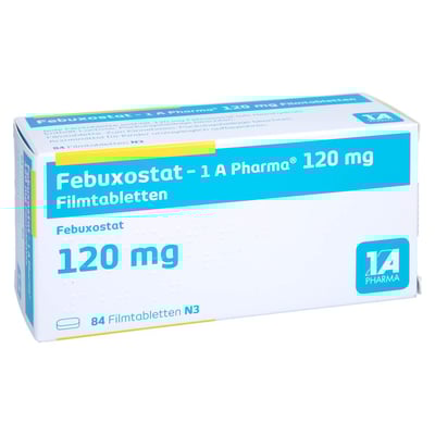 Febuxostat - 1 A Pharma 120mg Filmtabletten