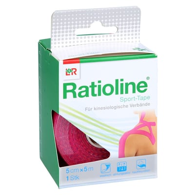 Ratioline Sport-Tape 5cmx5m pink