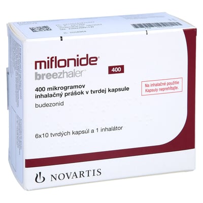 MIFLONIDE Breezhaler 400 µg Hartkps.m.Plv.z.Inhal.
