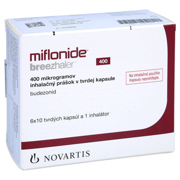 MIFLONIDE BREEZHALER 400UG