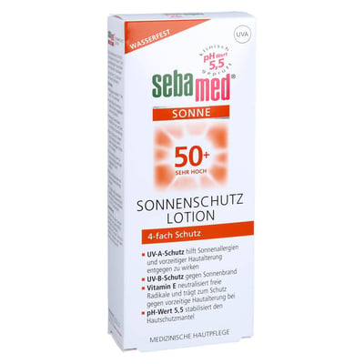 Sebamed Sonnenschutz Lotion LSF 50+