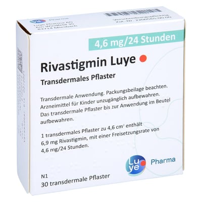 Rivastigmin Luye 4,6 mg/24 Stunden