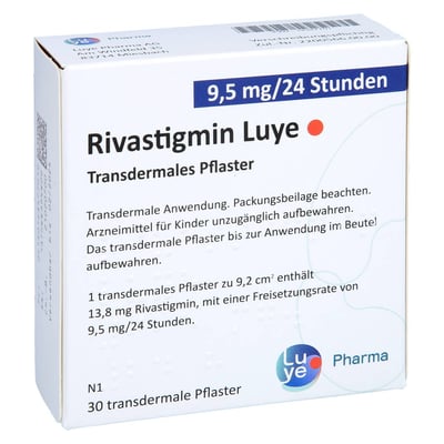 Rivastigmin Luye 9,5 mg/24 Stunden