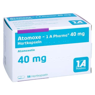 Atomoxe - 1 A Pharma 40 mg Hartkapseln