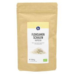 Flohsamenschalen 500 mg Bio Kapseln