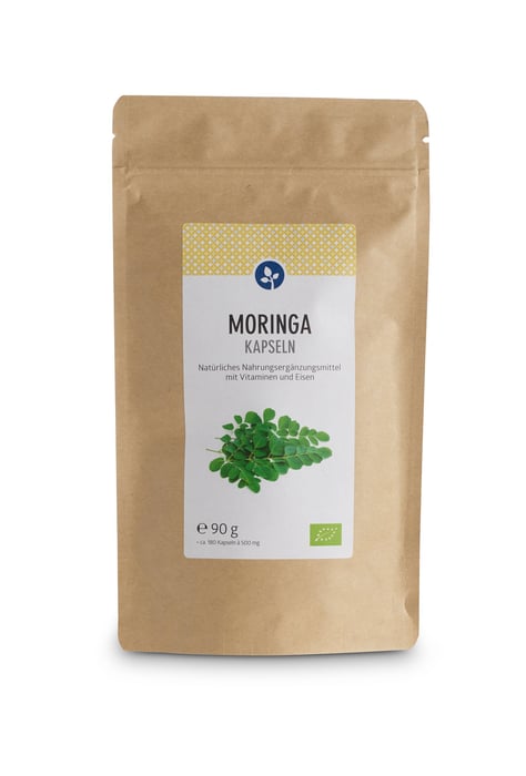 Moringa 400 mg Kapseln Bio