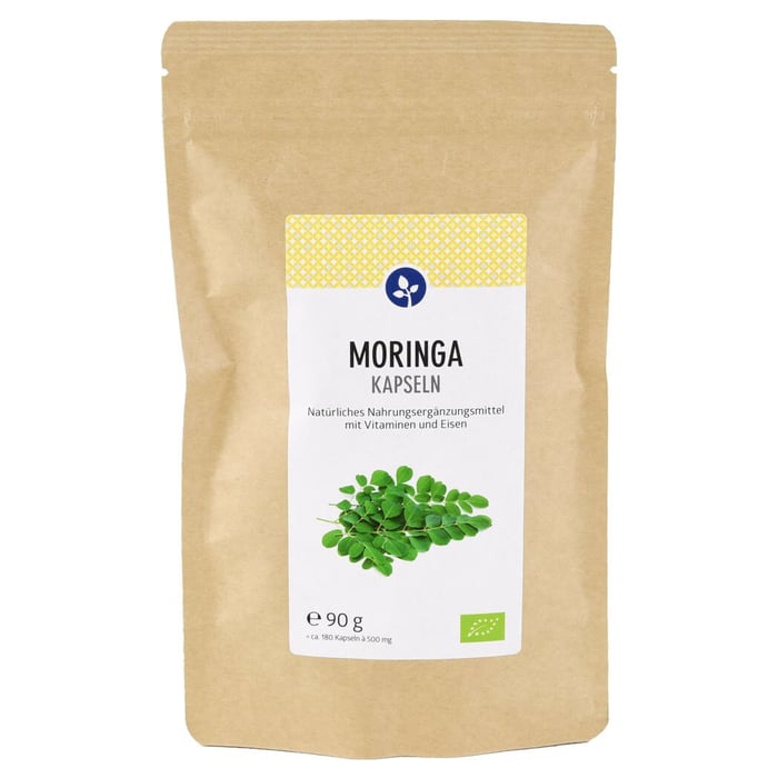Moringa 400 mg Kapseln Bio
