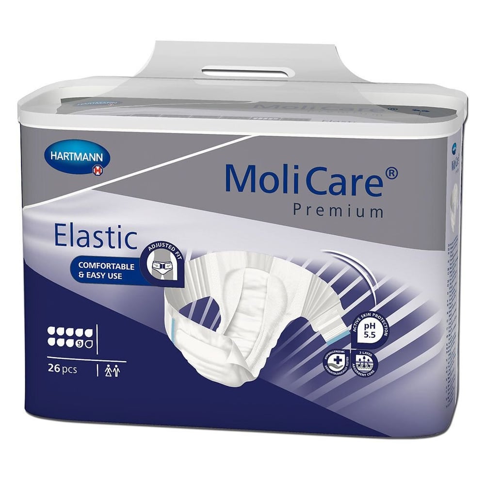 Molicare Premium Elastic Slip 9 Tropfen Gr.S