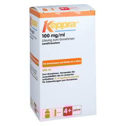 Keppra 100 mg/ml 10 ml Dosierspritze