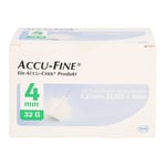 Accu Fine sterile Nadeln f. Insulinpens 4 mm 32G Produktbild 2