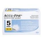 Accu Fine sterile Nadeln f. Insulinpens 5 mm 31G Produktbild 2