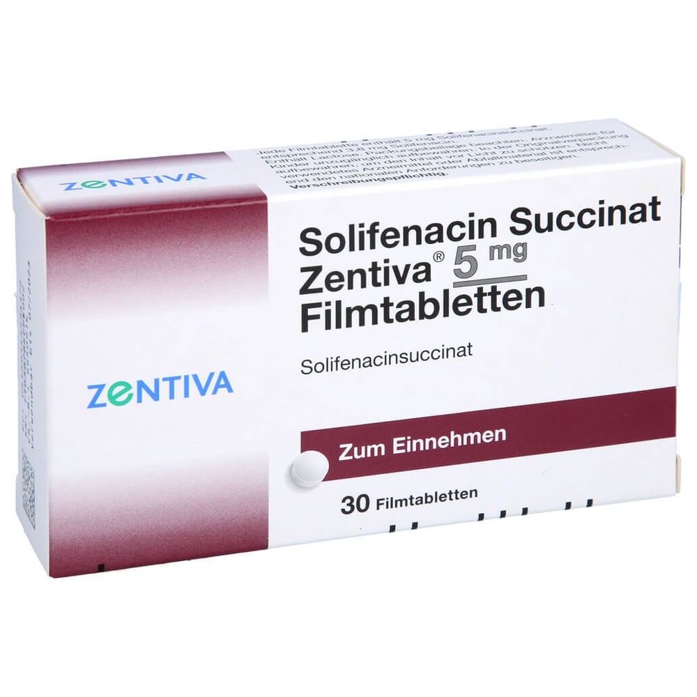Solifenacin Succinat Zentiva 5 mg