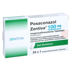 Posaconazol Zentiva 100 mg magensaftresist. Tabl.