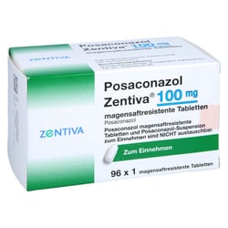 Posaconazol Zentiva 100 mg magensaftresist. Tabl.