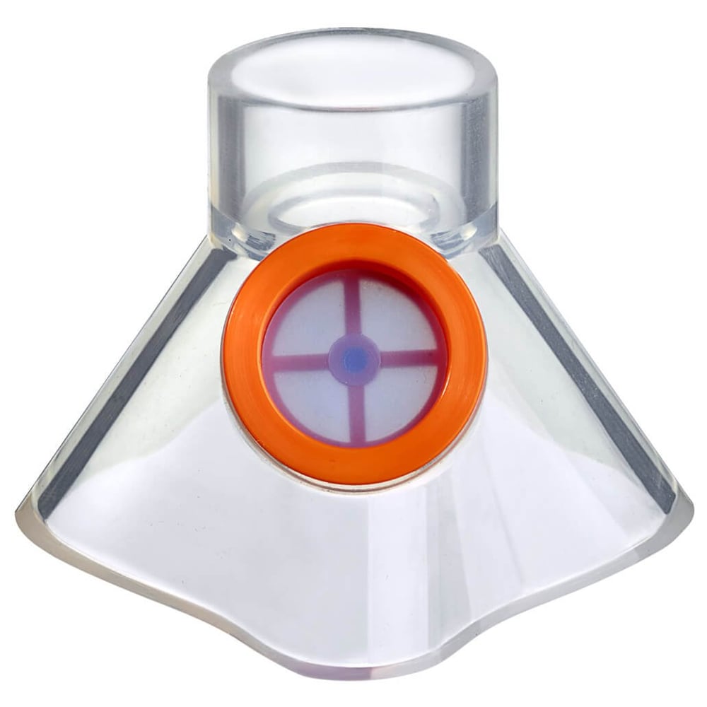 Aponorm Inhalator Silikon-Maske Gr.S orange