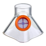 Aponorm Inhalator Silikon-Maske Größe S orange Produktbild 1