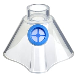 Aponorm Inhalator Silikon-Maske Gr.L blau