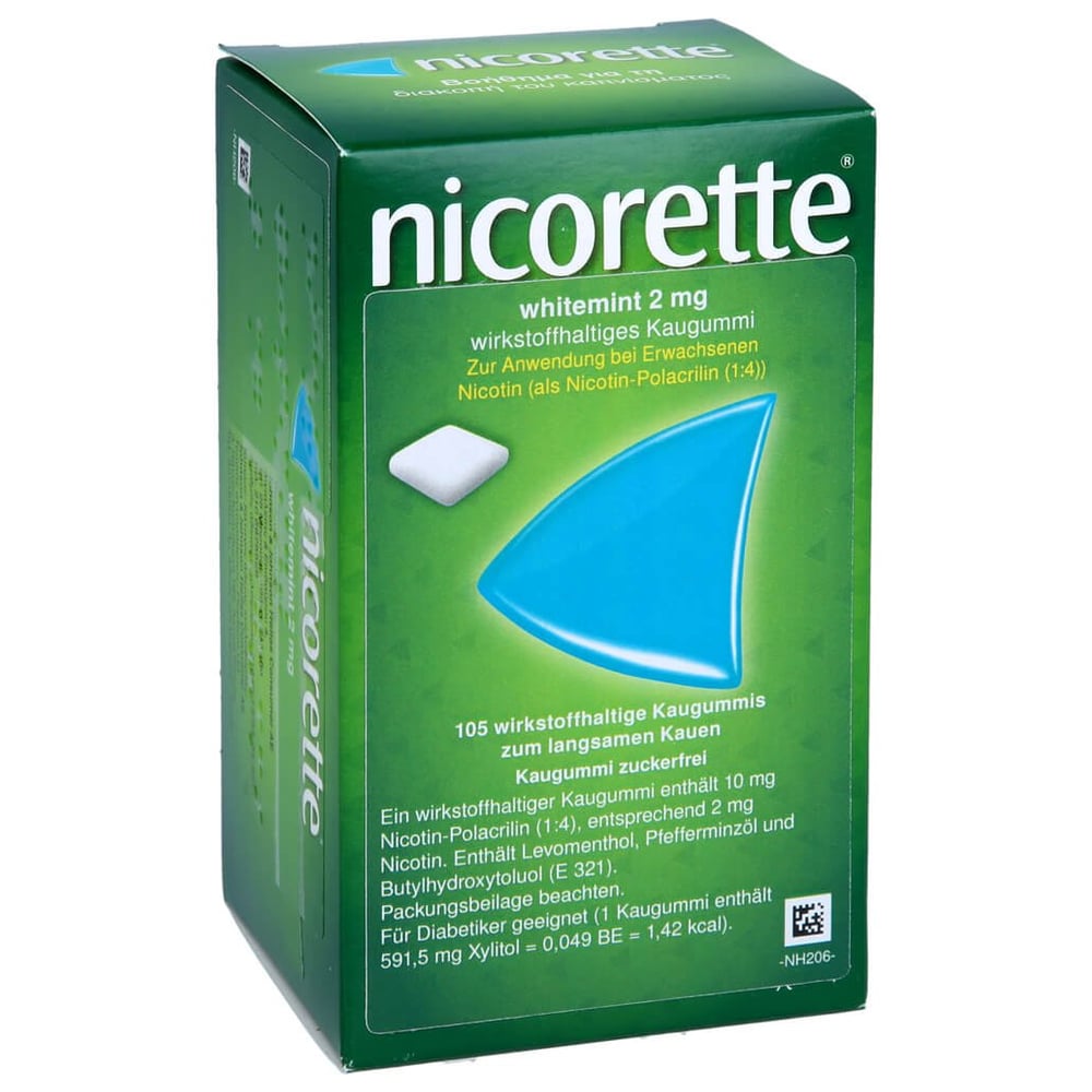Nicorette 2 mg whitemint