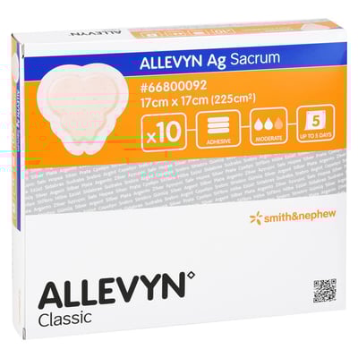 Allevyn Ag Sacrum 17 cm x 17 cm Wundverband