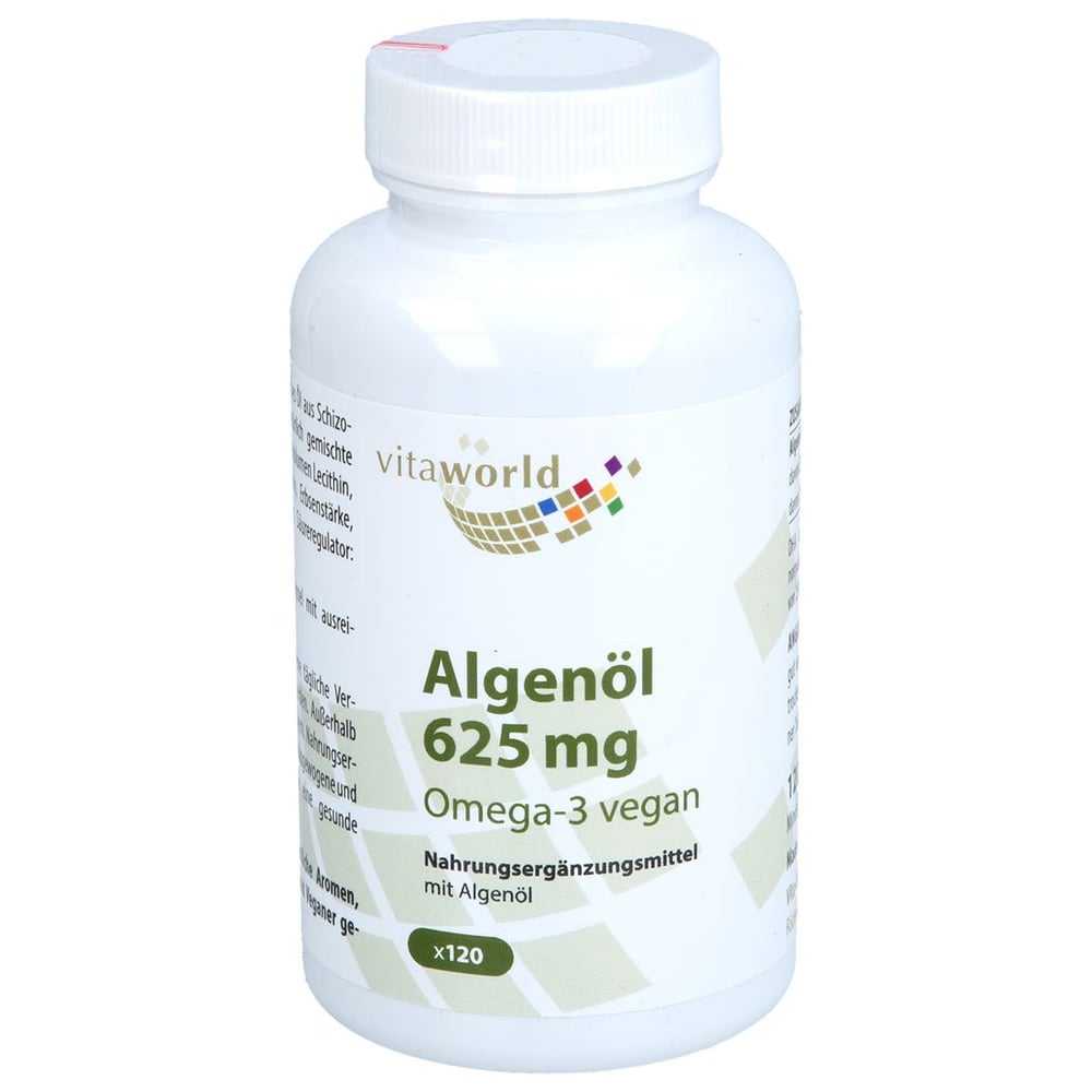 Algenöl 625 mg Omega-3 vegan