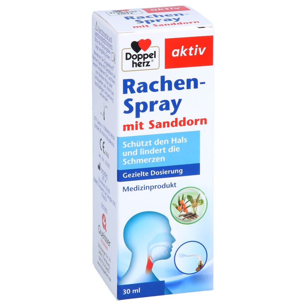 Doppelherz Rachen-Spray mit Sanddorn