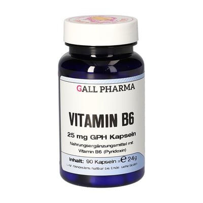 Vitamin B6 25 mg Gph Kap Produktbild 1