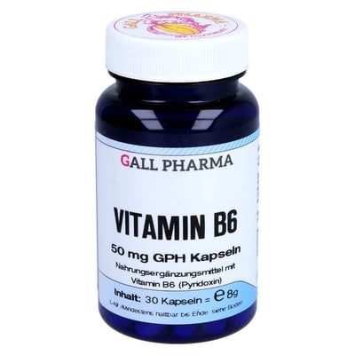 Vitamin B6 50 mg Gph Kap