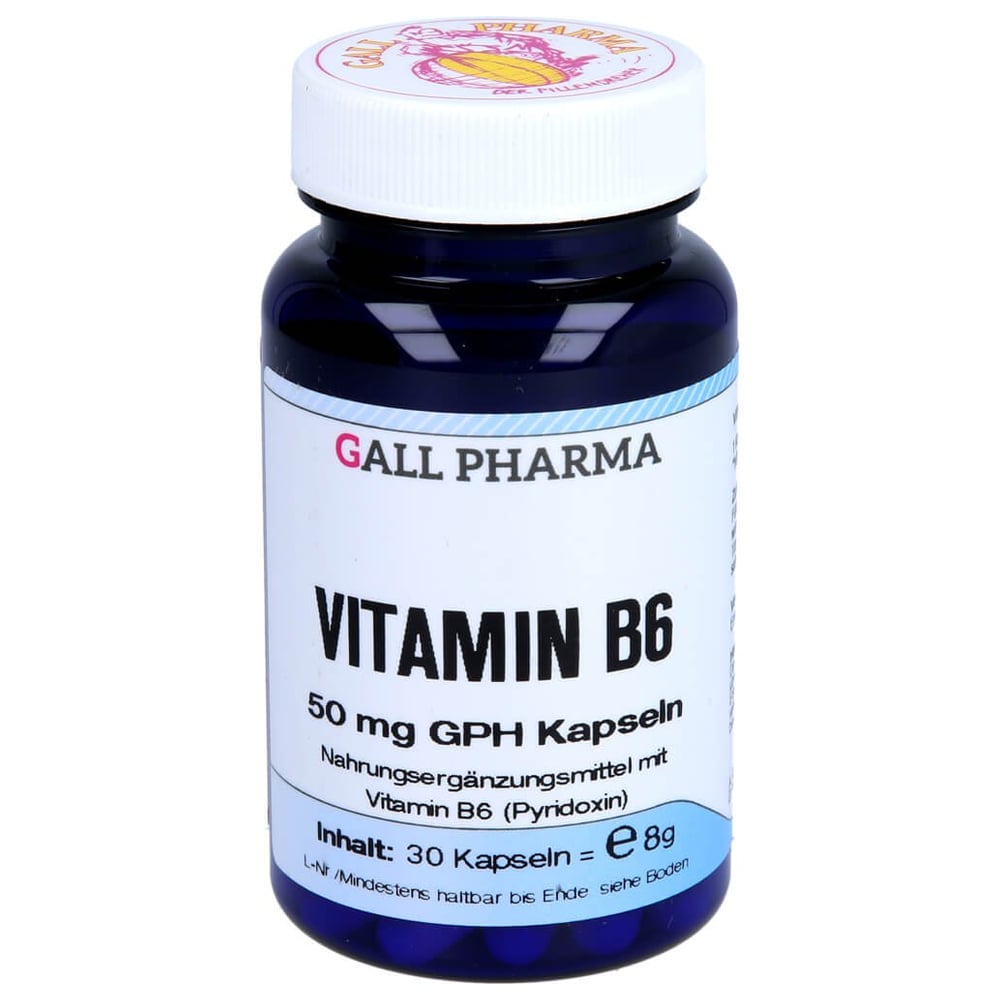 Vitamin B6 50mg Gph Kap