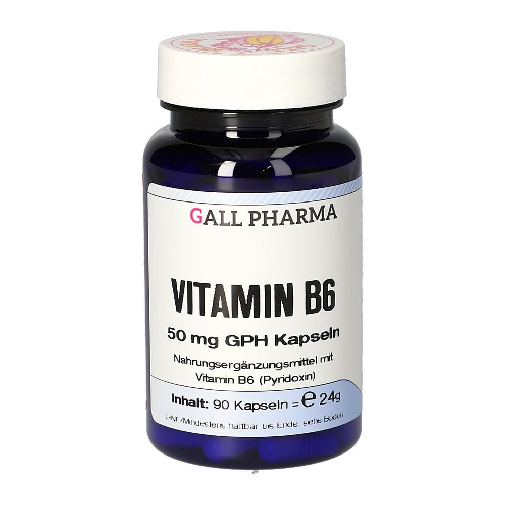 Vitamin B6 50mg Gph Kap