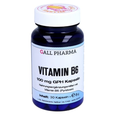 Vitamin B6 100 mg Gph Kap