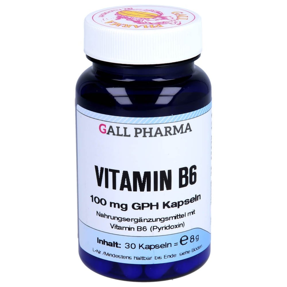 Vitamin B6 100mg Gph Kap