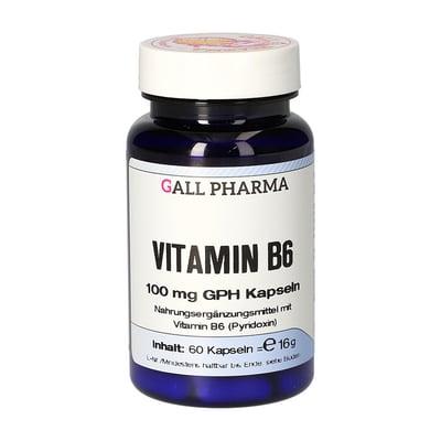 Vitamin B6 100 mg Gph Kap