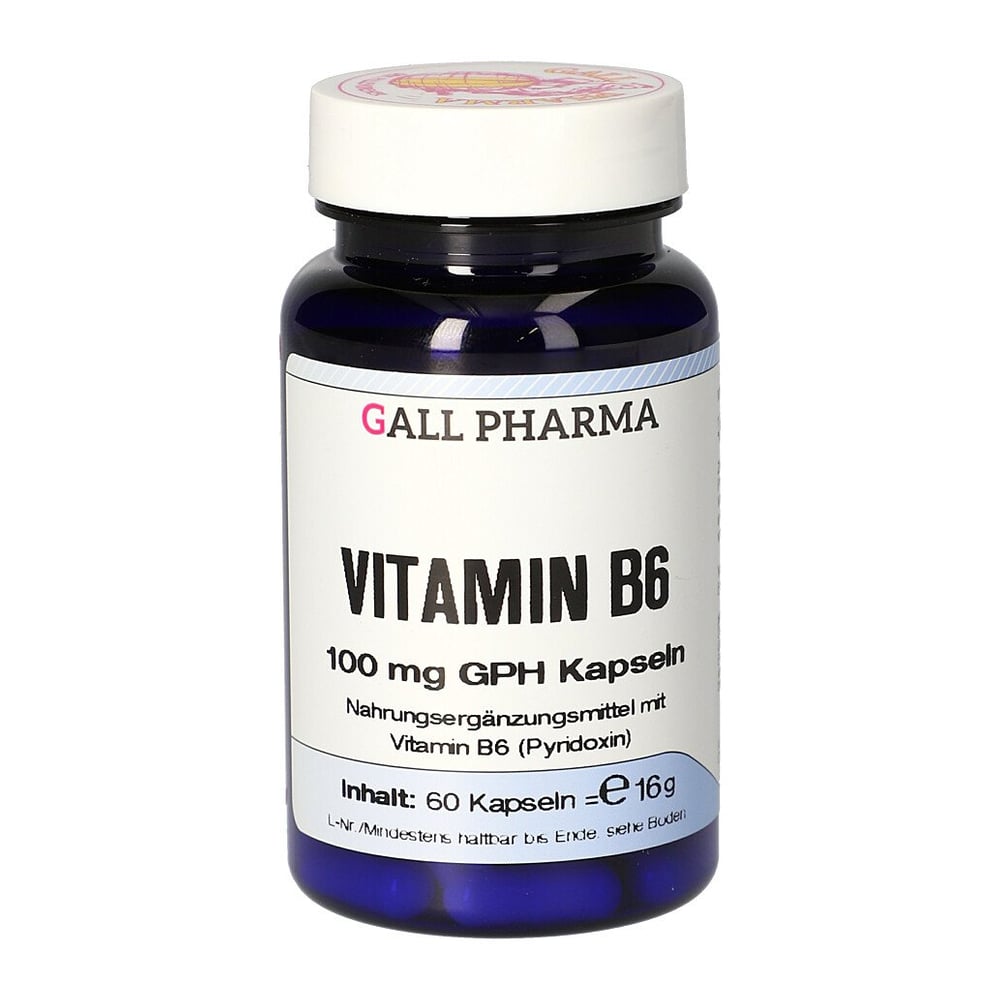 Vitamin B6 100mg Gph Kap