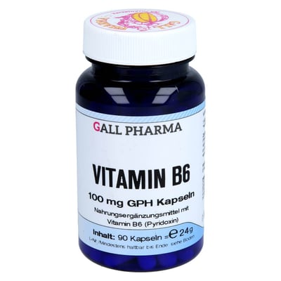 Vitamin B6 100 mg Gph Kap
