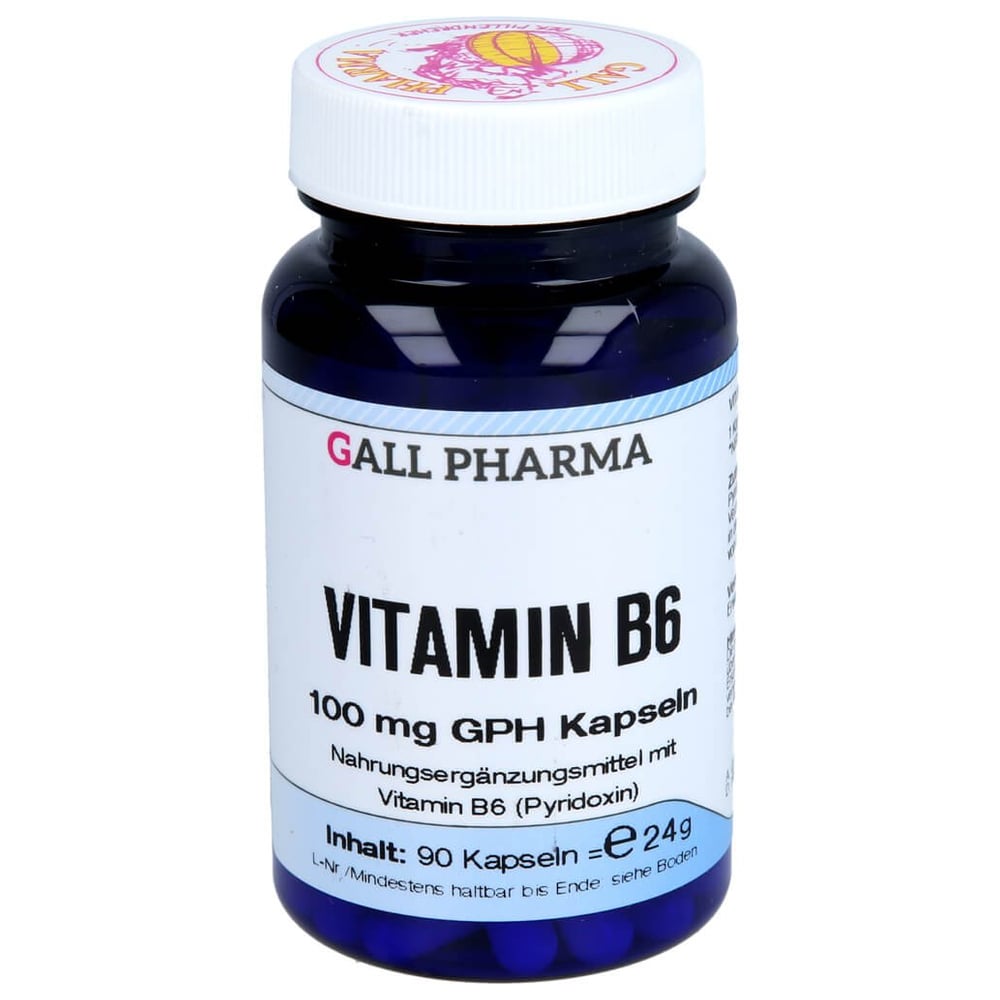 Vitamin B6 100mg Gph Kap
