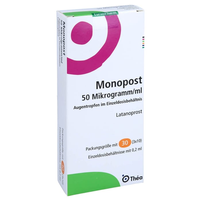 Monopost 50 Mikrogramm/ml Augentropfen