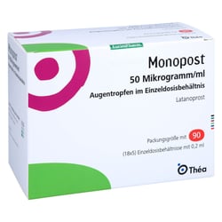 Monopost 50 Mikrogramm/ml Augentropfen