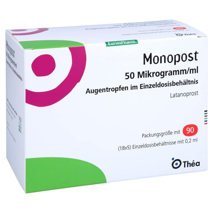 Monopost 50 Mikrogramm/ml Augentropfen