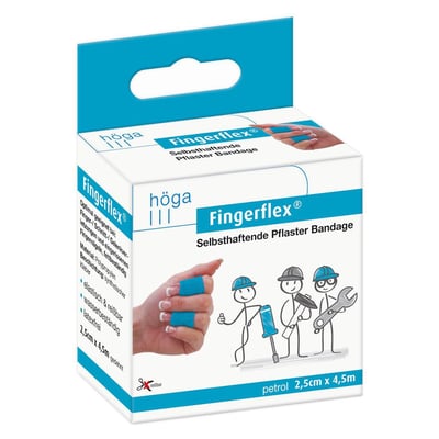FINGERFLEX 2,5 cmx4,5 m petrol latexfrei
