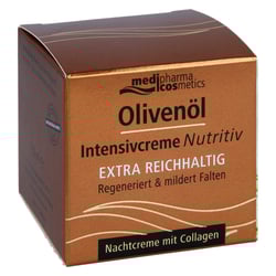Olivenöl Intensivcreme Nutritiv Nachtcreme