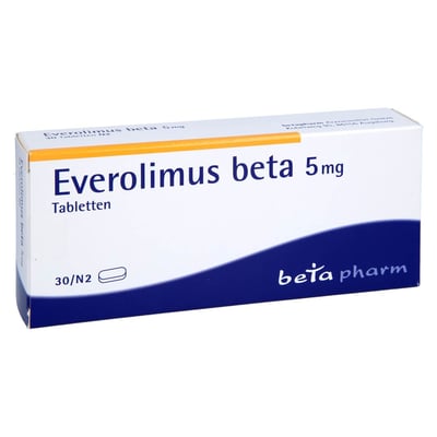 Everolimus beta 5 mg Tabletten
