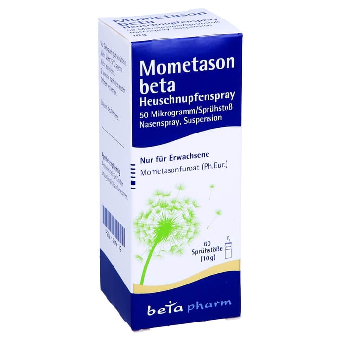 Mometason beta Heuschnupfenspray 50 Mikrogramm/Sprühstoß