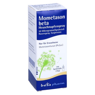 Mometason beta Heuschnupfenspray 50 Mikrogramm/Sprühstoß