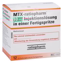 MTX-ratiopharm 10 mg Injektionslösung
