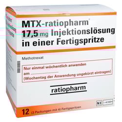MTX-ratiopharm 17,5 mg Injektionslösung