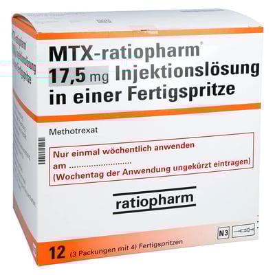 MTX-ratiopharm 17,5 mg Injektionslösung
