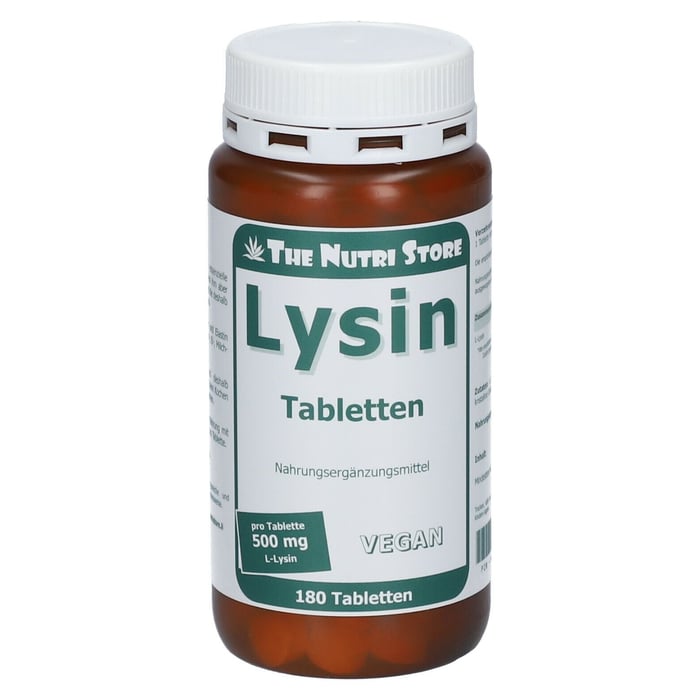 Lysin 500mg Vegan