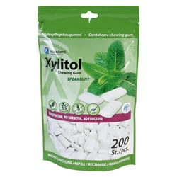 Miradent Xylitol Chewing Gum Spearmint Ref.
