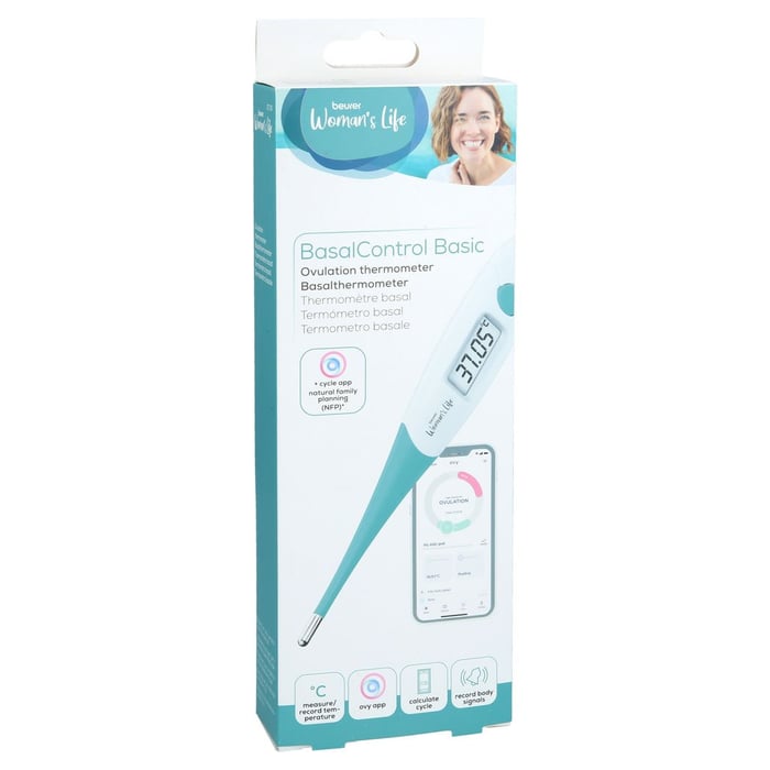 Beurer OT20 Basalthermometer+Zyklus-App Ovy
