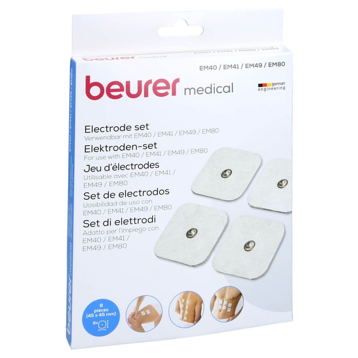 Beurer Em40/41/49/80/95 Elektroden 45x45 mm